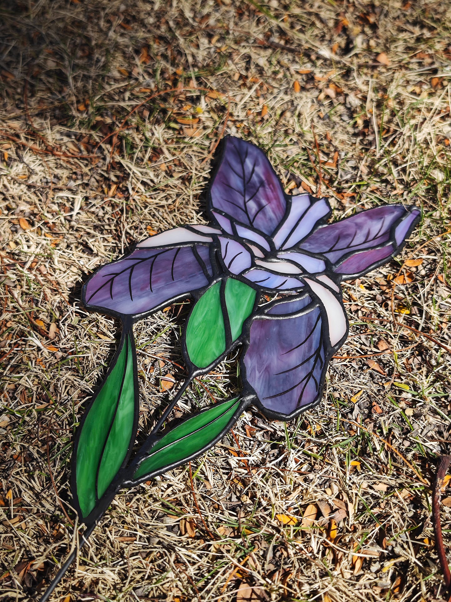 Stained Glass Flower, Mother’s Day Gift – Personalized Birth Flower Suncatcher, Handmade Glass Art, Unique Floral Home Decor, Window Hanging